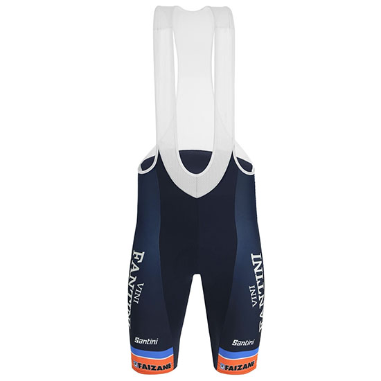 2019 Maillot Vini Fantini Nippo Tirantes Mangas Cortas Naranja